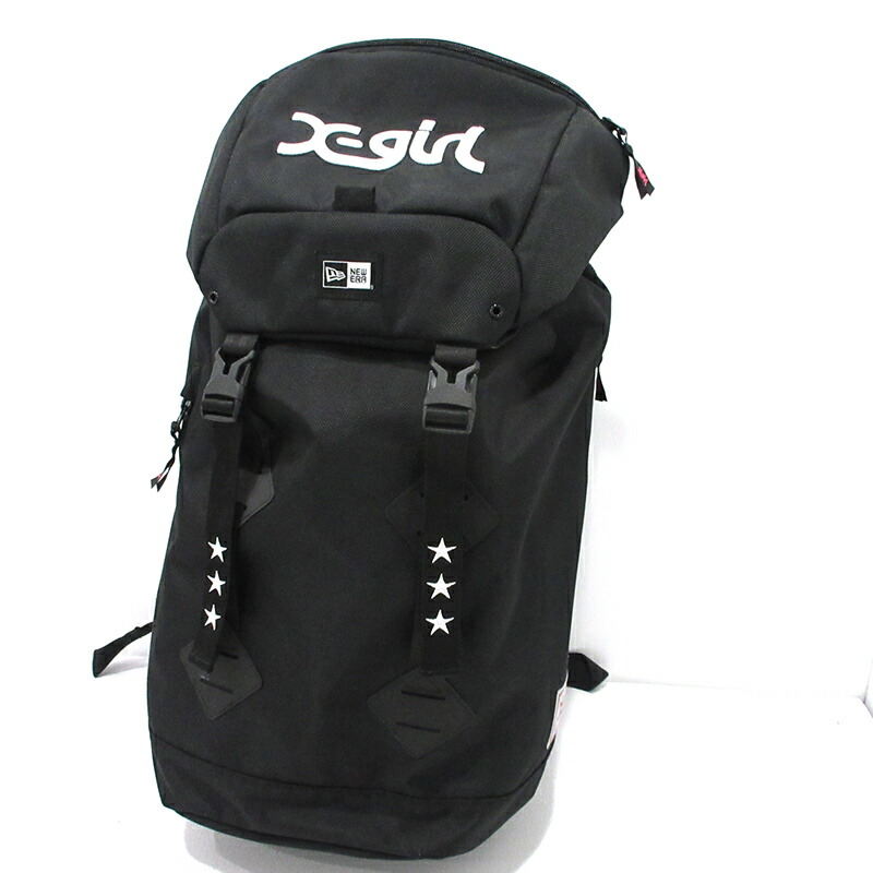中古 X Girl New Era エックスガール ニューエラ バックパック リュックサック ブラック F121 Psicologosancora Es