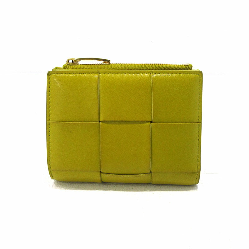 BOTTEGA VENETA|ボッテガ・ヴェネタ イントレチャート 二つ折り財布