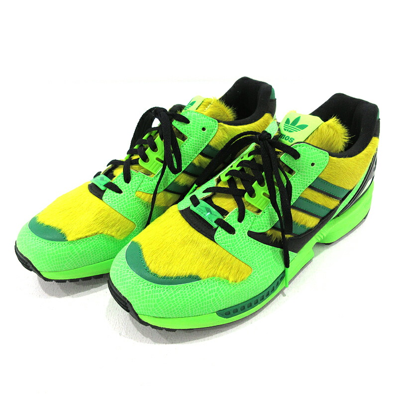 安いそれに目立つ 中古 Adidas アディダス Atmos Zx 8000 アトモス Fx8593 スニーカー グリーン系 サイズ 29 F126 最新の激安 Unimotionsim Com