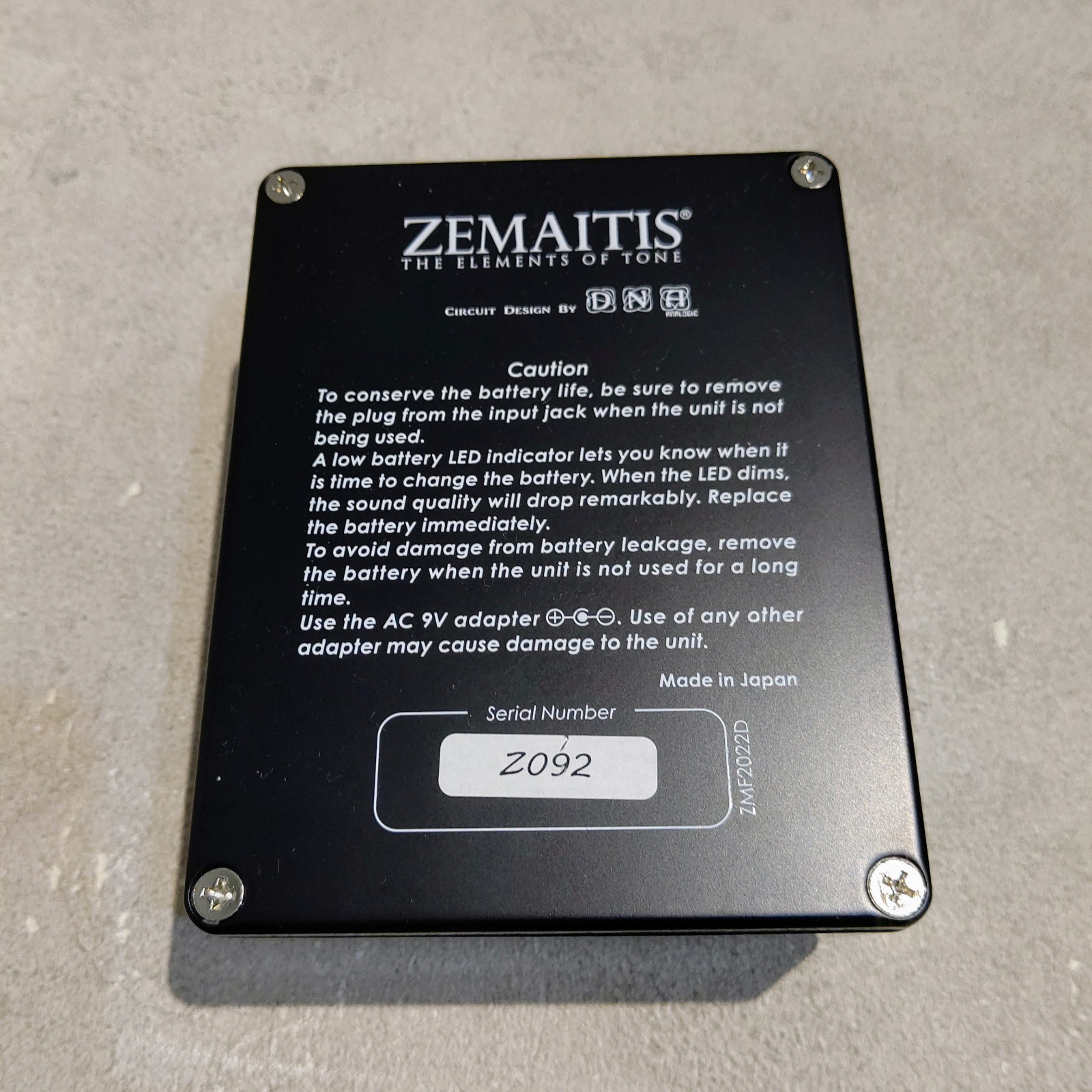 Zemaitis ZMF2022D ギター・ベース | eu-agencies.net