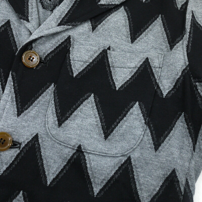 ブラック グレー Man ヴィヴィアンウエストウッドマン Vivienne お宝市番館 中古 中古 Vivienne Westwood Man ヴィヴィアンウエストウッドマン サイズ 44 セットアップ シェブロン ストライプ 柄 ジャケット ハーフパンツ F108 Westwood