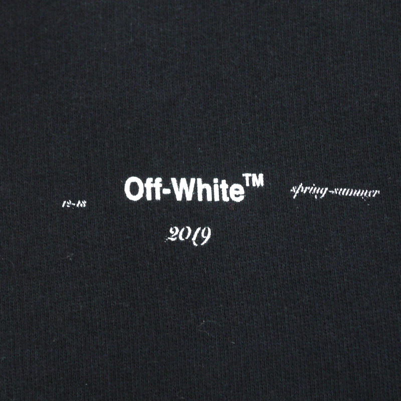 中古 Off White オフホワイト Diag Stencil Slim Hoodie プルオーバーパーカー ブラック サイズ M F108 Highsoftsistemas Com Br