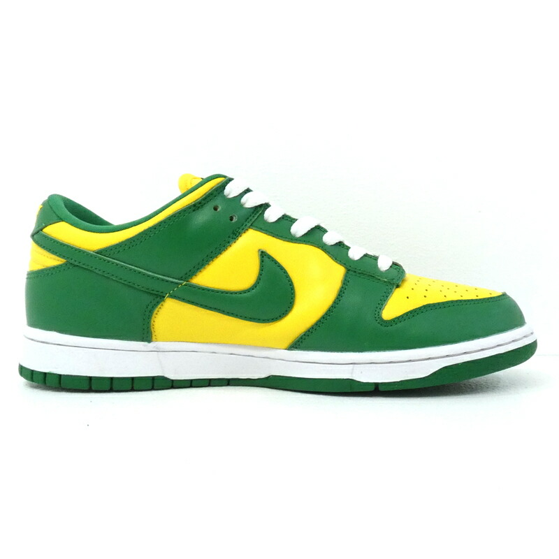 中古 Nike ナイキ Dunk Low Sp Brazil ダンク ロー Sp ブラジル Cu1727 700 スニーカー イエロー グリーン サイズ 28 5cm F126 Painfreepainrelief Com