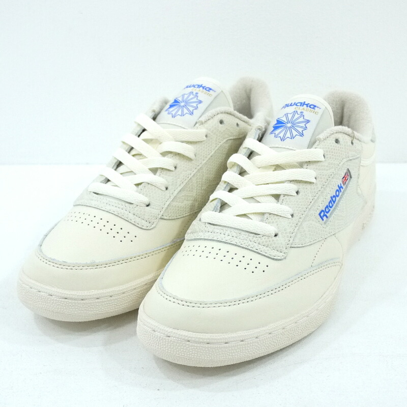 中古 Reebok Awake Ny リーボック アウェイク ニューヨーク Classic Club C 85 H スニーカー クリーム系 サイズ 29 0cm F126 Crochetsociety Co Uk