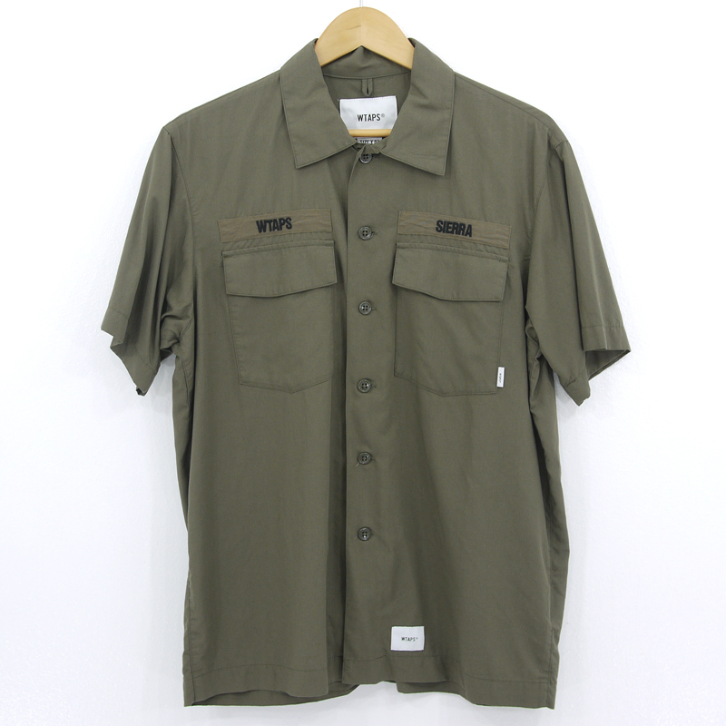 【楽天市場】【中古】WTAPS｜ダブルタップス BUDS SS SHIRT RAPO POPLIN 半袖シャツ 201BRDT-SHM05