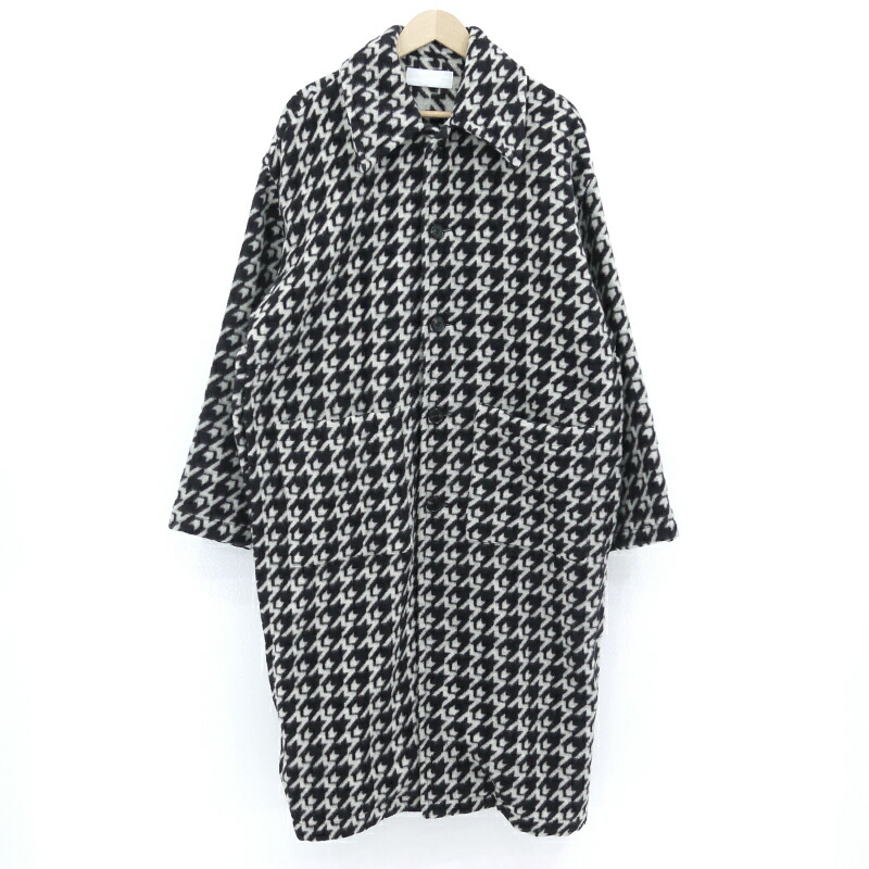 【楽天市場】【中古】NEONSIGN｜ネオンサイン MW PLOVERS BLANKET BREAKER COAT 総柄ロングコート ホワイト