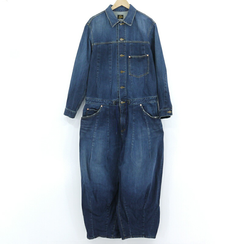 【楽天市場】【中古】NEEDLES｜ニードルズ 12OZ DENIM H.D. ALLINONE USED加工 ダメージ加工 デニム