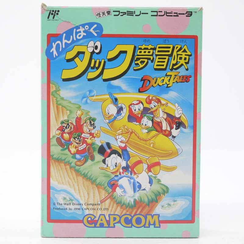 ディズニーダックテイルス2 ファミコン　ファミリーコンピュータ　ソフト ダックテイルズ2｜ファミコン (FC)｜カプコン｜レトロゲームから
