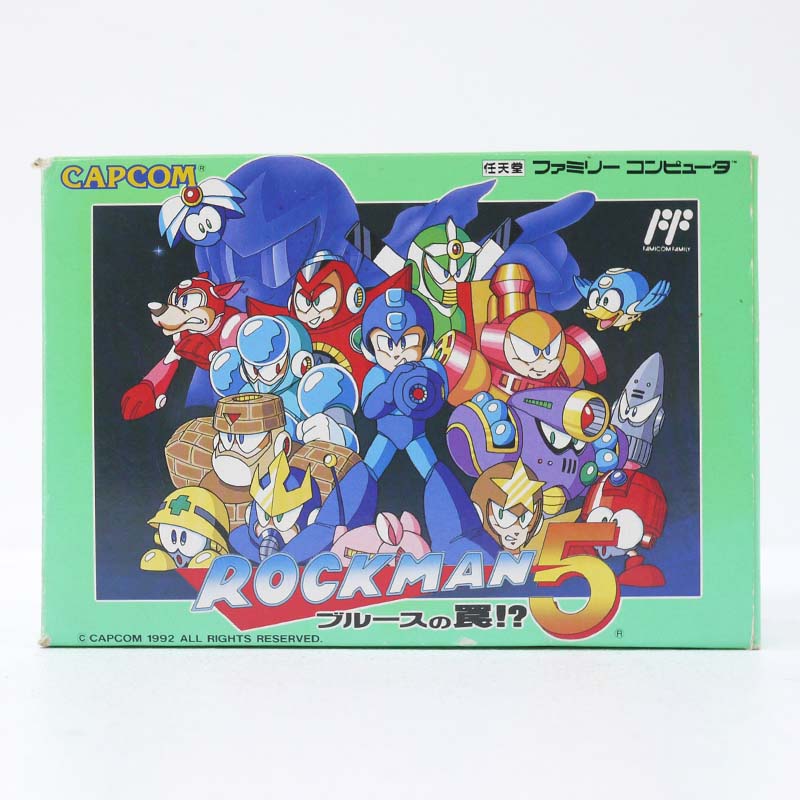 ロックマン4 新たなる野望!!【中古・完品・FC日本版】 ロックマン4 新たなる野望!!【中古・完品・FC日本版】
