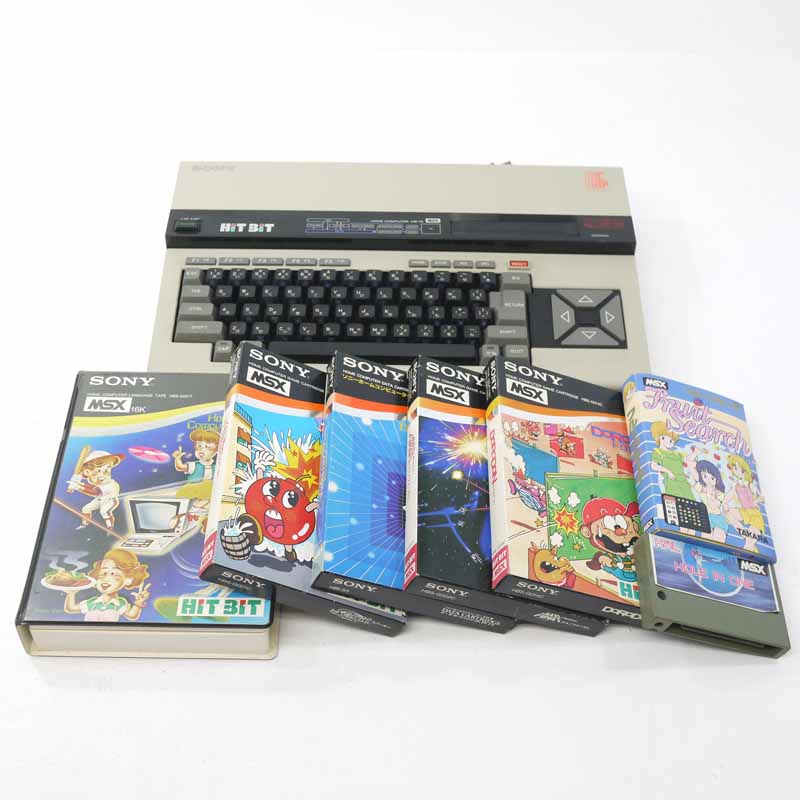 【中古】 SONY　MSX HIT BIT HB-75　本体 ソニー レトロゲーム【レトロ】