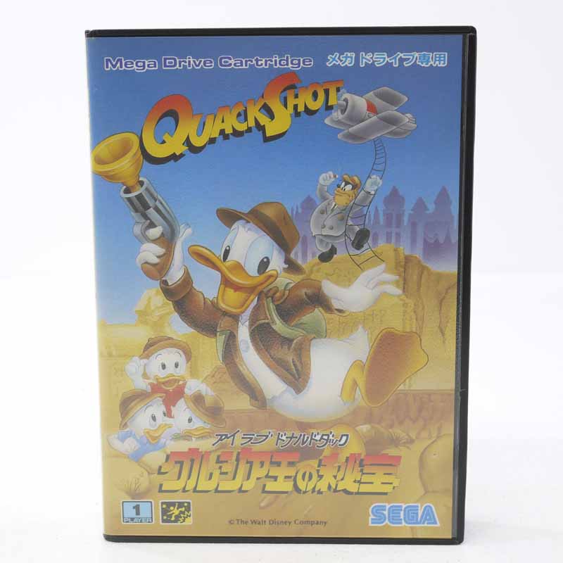 【中古】アイラブ ドナルドダック グルジア王の秘宝　メガドライブソフト【レトロ】【代金引換不可・日時指定不可】【ネコポス発送】｜お宝市番館