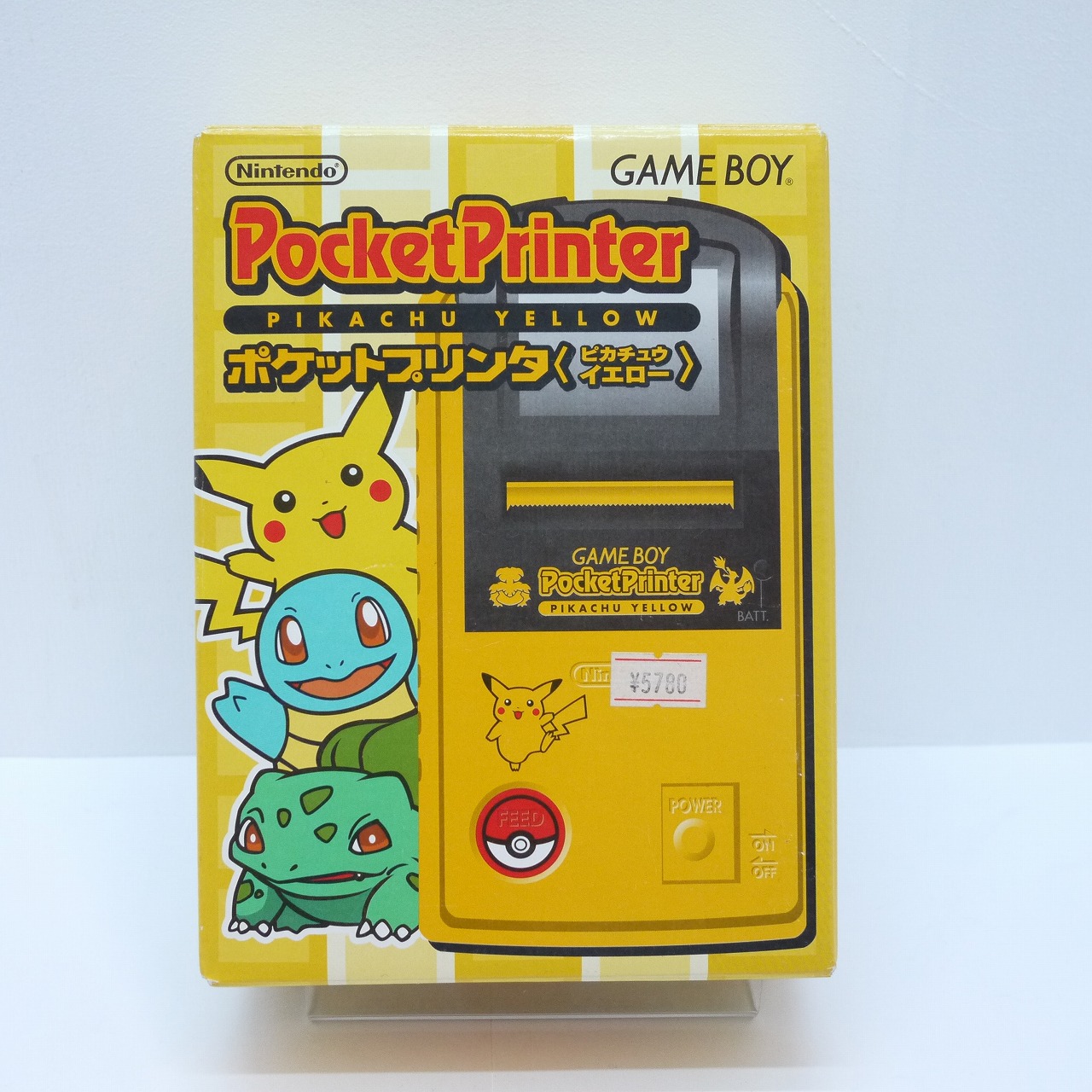 【中古】 任天堂　ゲームボーイ 　ポケットプリンタ　(ピカチュイエロー)　未使用 ポケモン ポケットモンスター【レトロ】【尾張小牧】