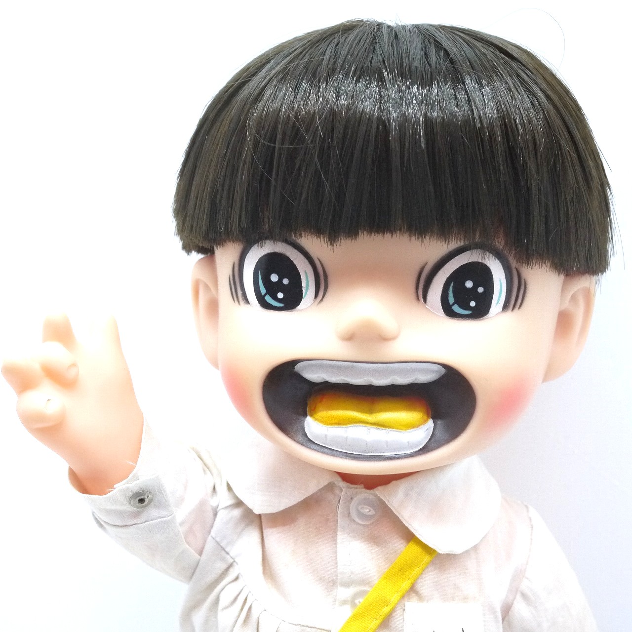 【中古】 あんそにい　まことちゃん ソフビ人形　約40センチ ソフビ【レトロ】