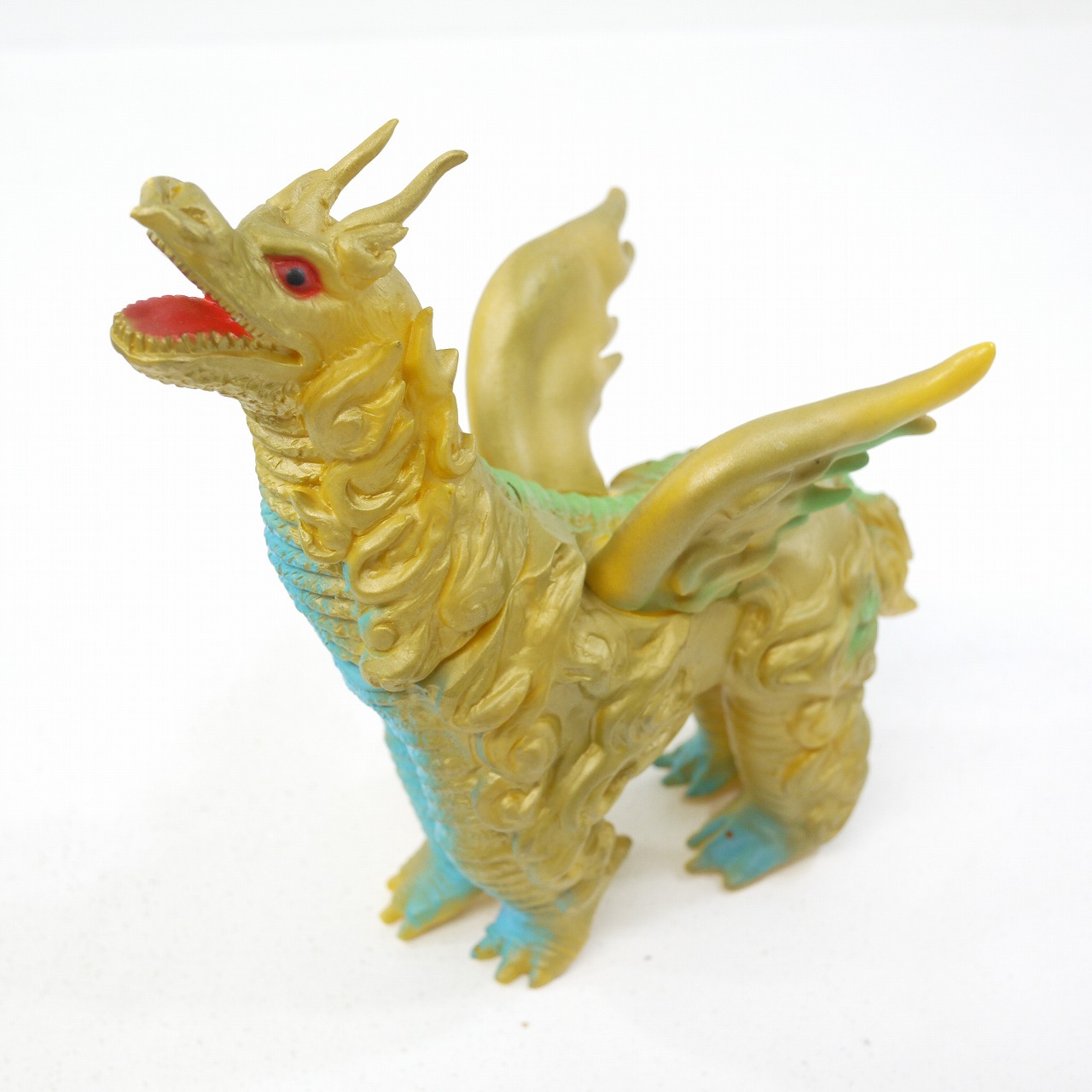 【中古】 ブルマァク　羽左右逆装着　復刻ドドンゴ　バンダイ１９９１年　生誕２５周年記念　ソフビ 【レトロ】
