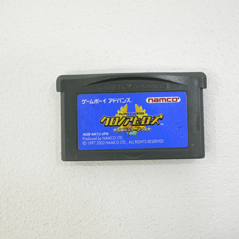楽天市場】GBA 風のクロノア ～夢見る帝国～ セーブ可（ソフト
