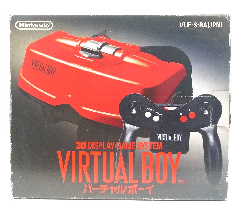【中古】3D DISPLAY GAME SYSTEM　VIRTUAL BOY　バーチャルボーイ　本体 VUE-001【レトロ】