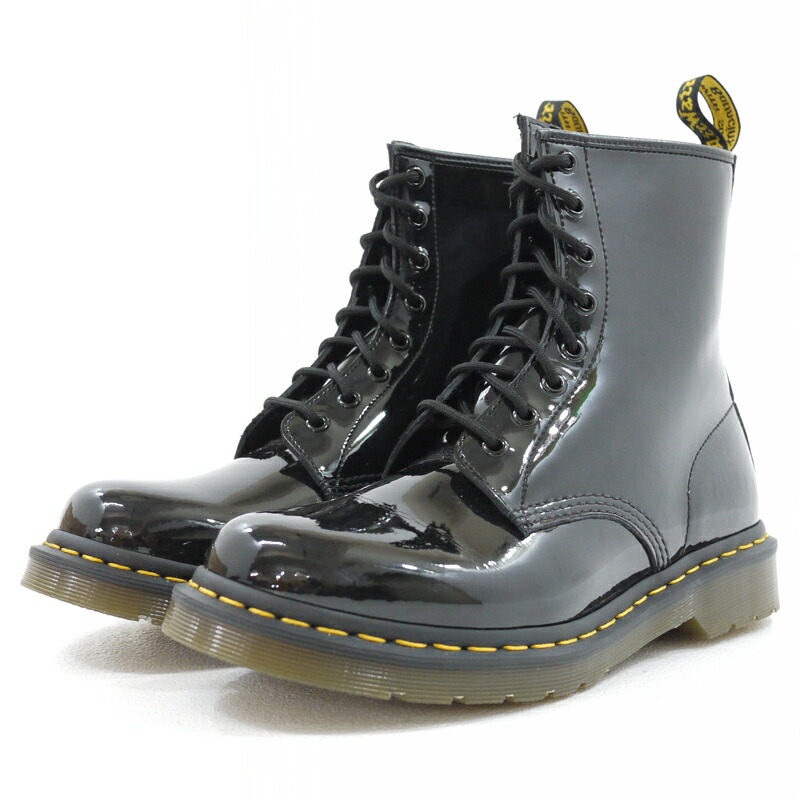 1460 black patent lamper