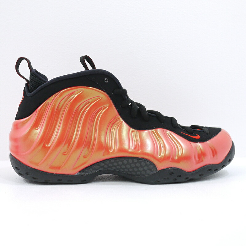 nike air foamposite one habanero red