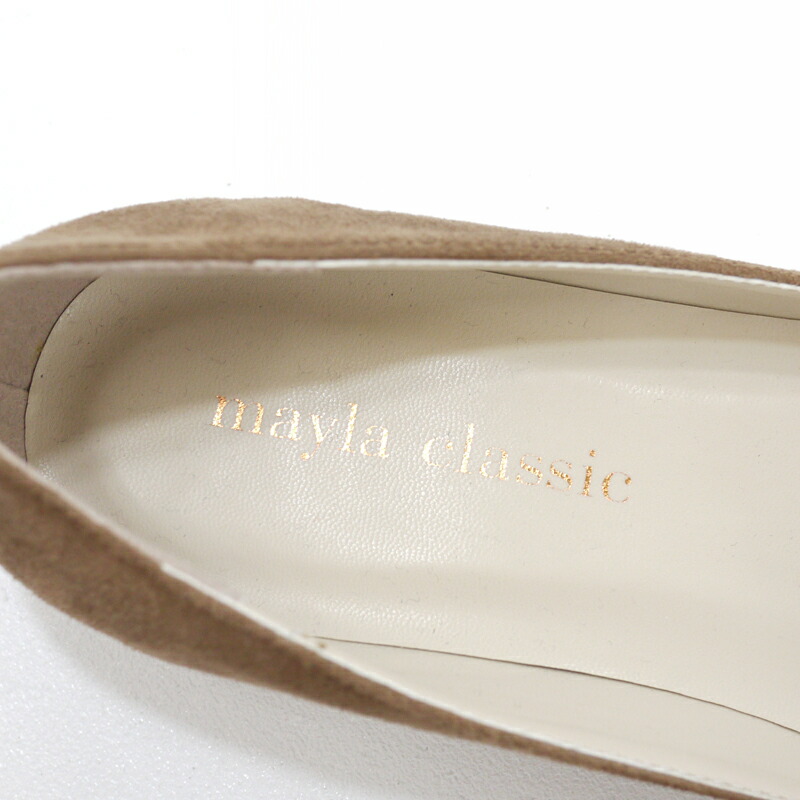 楽天市場 中古 Mayla Classic マイラクラシック ファー付きパンプス サイズ 37 カラー ブラウン F128 お宝市番館