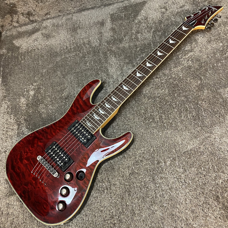 u48660 Schecter [AD-OM7-EXT] 7弦ギター 動作ok debugstore.lk