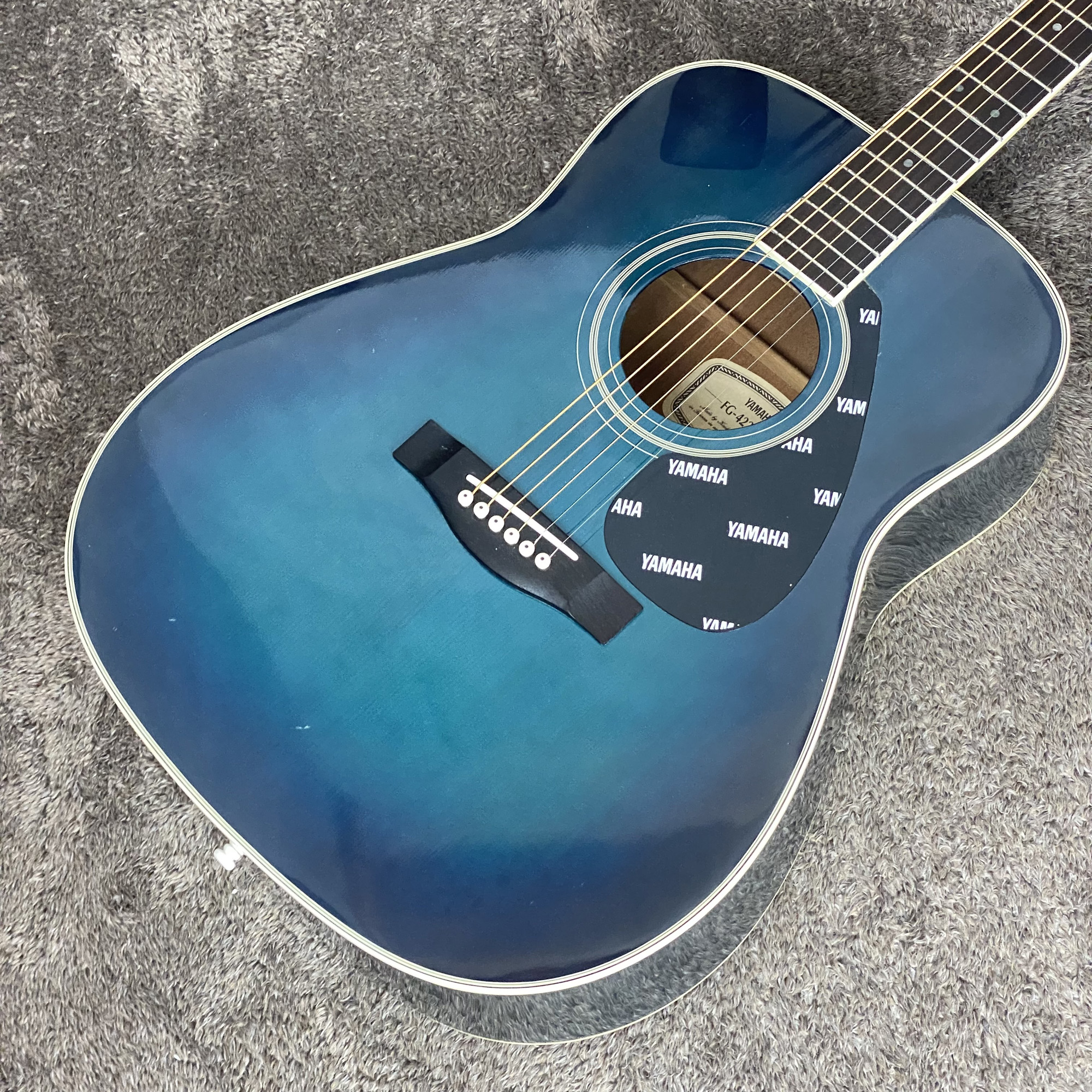 YAMAHA FG 422OBB 青 Yamaha FG-422 OBB Acoustic Guitar - Oriental Blue Burst