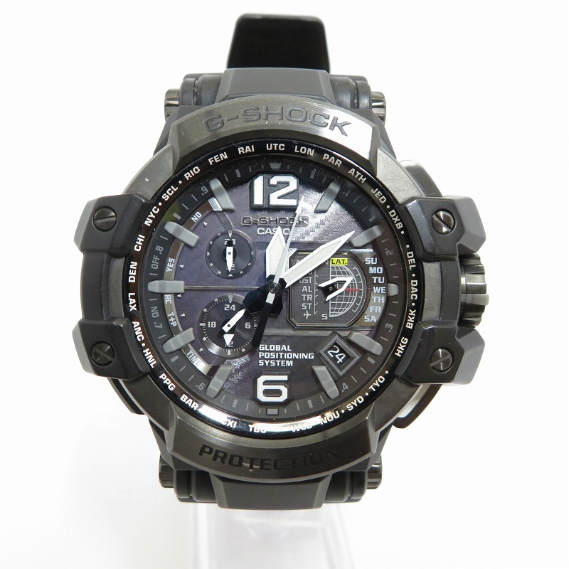 【美品】カシオ『Gショック グラビティマスター』GPW-1000FC-1A9JF GPW-1000FC-1A9JFサポートページ | CASIO
