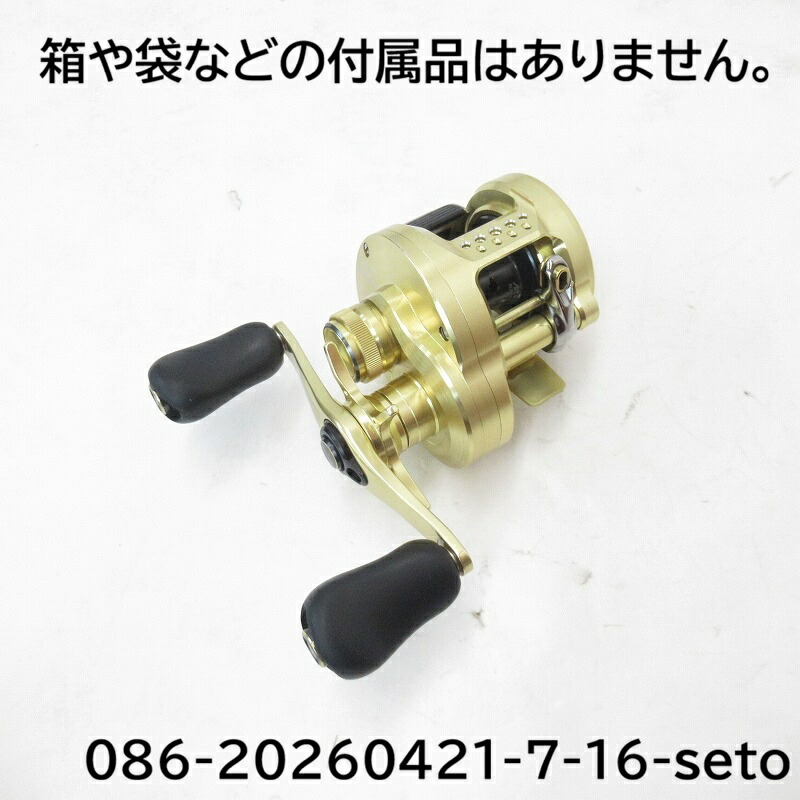 SHIMANO｜シマノ21カルカッタコンクエスト100※箱や袋などの嘱する品はありません。【中古】【つり銭/釣具/木管】