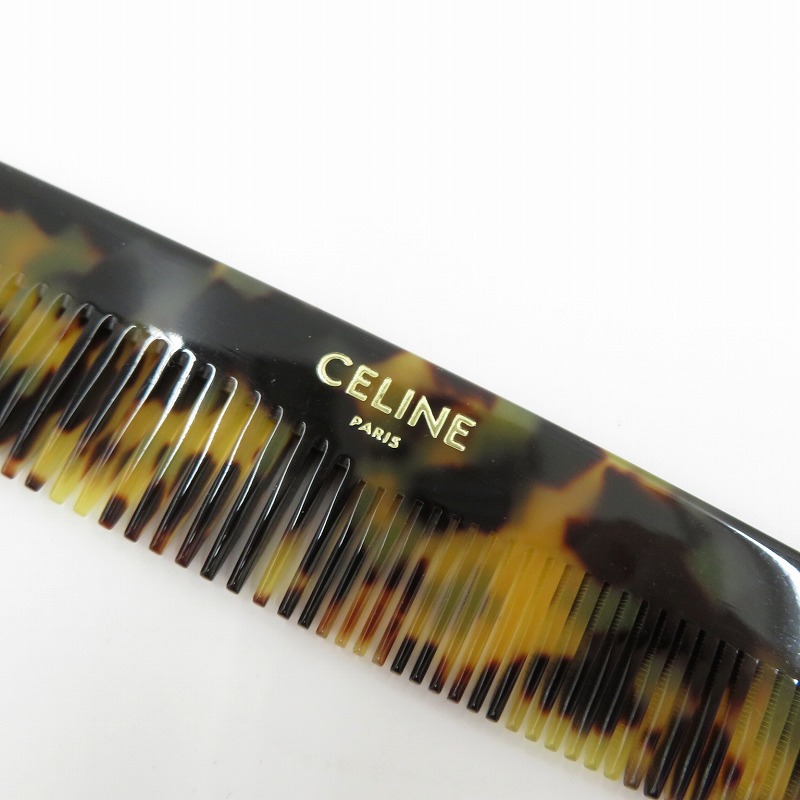 CELINE｜セリーヌ ナチュラルカーフスキン ヘアコーム 櫛 マルチ