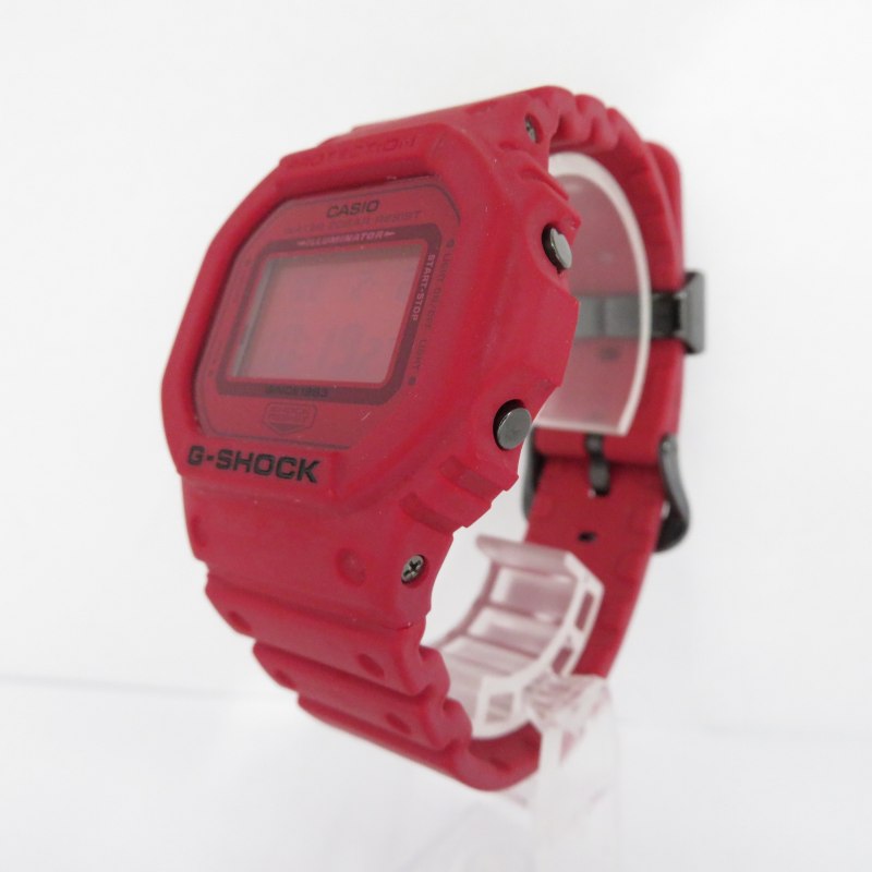 希少【G-SHOCK】DW-5635C-4JR」RED OUT35th記念モデル-