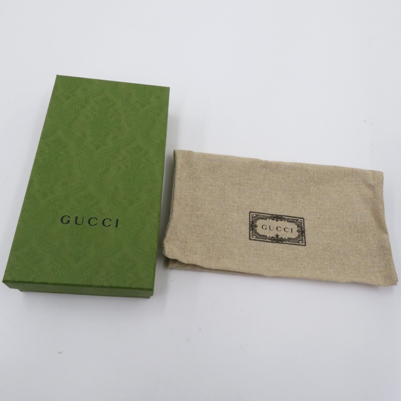 GUCCI｜グッチ 625558 GGエンボス ラウンドファスナー長財布 ジップ