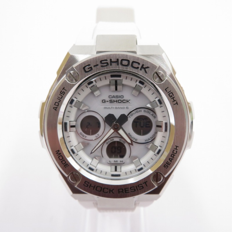 至高 CASIO カシオ G-SHOCK ジーショック G-STEEL GST-W310-7 アナデジ