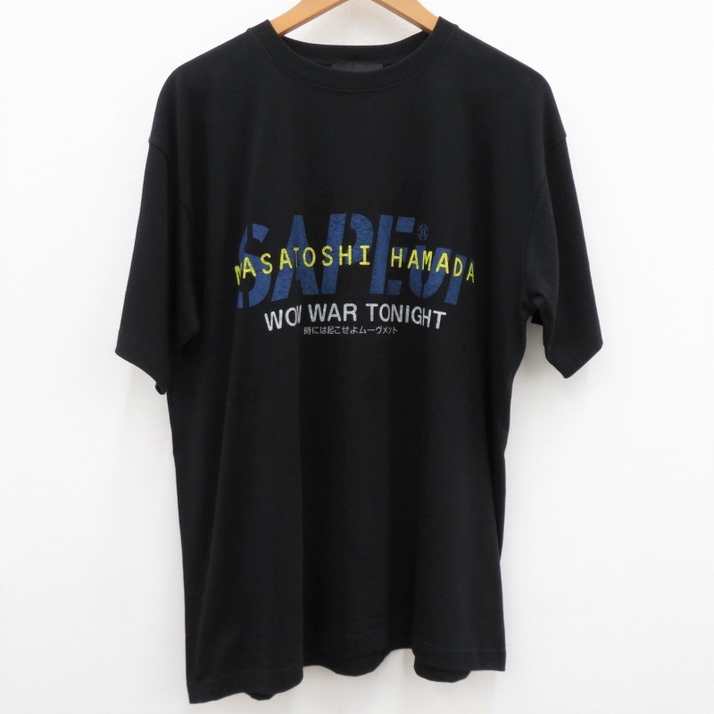 【楽天市場】【中古】SAPEur｜サプール MASATOSHI HAMADA W.W.T S/S TEE/A0023-011 Tシャツ半袖