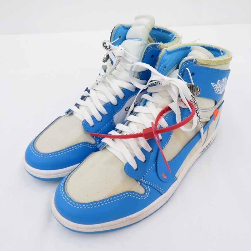 NIKE AIR JORDAN 1 OFF WHITE UNC【付属品完備】