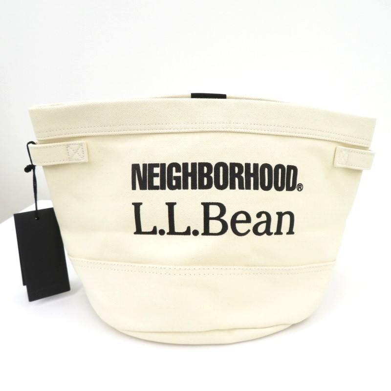 LLBean NEIGHBORHOOD トートバッグ Lサイズ キャンバストート トートバッグ NH X L．L．BEAN ． TOTEーL