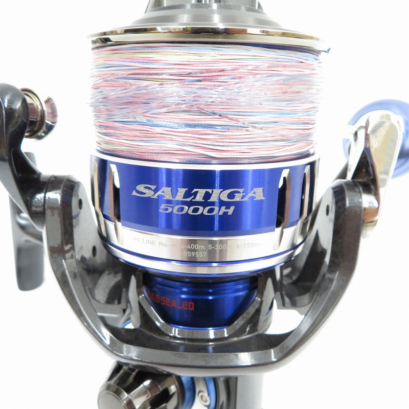 Daiwa ダイワ15 ソルティガ 5000h 中古 ダイワ15 釣り つり 釣具 Daiwa リール お宝市番館