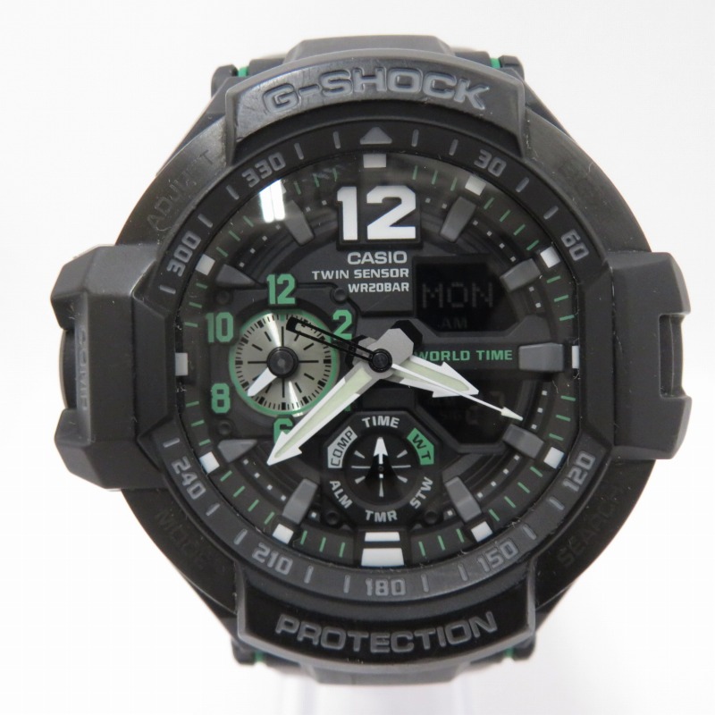 【美品】CASIO G-SHOCK GA-1100-1AJF グラビティマスター GA-1100-1AJF | CASIO