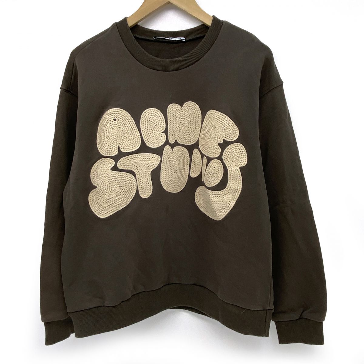 Acne Studios アクネ ストゥディオズ バブルロゴ スウェット プルオーバー Mサイズ ※中古