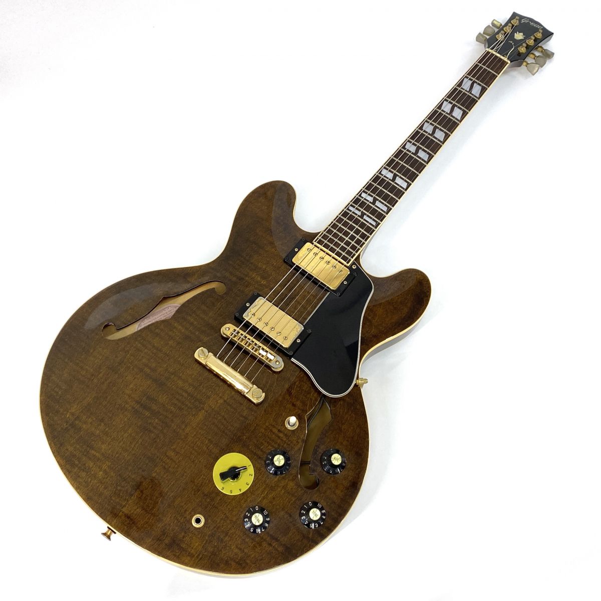 Greco【SA-800】WA【中古/エレキギター/セミアコースティックギター/セミアコ/バリトーンスイッチ/ES-345タイプ/1978年製/グレコ】岡山店｜お宝ギターズ