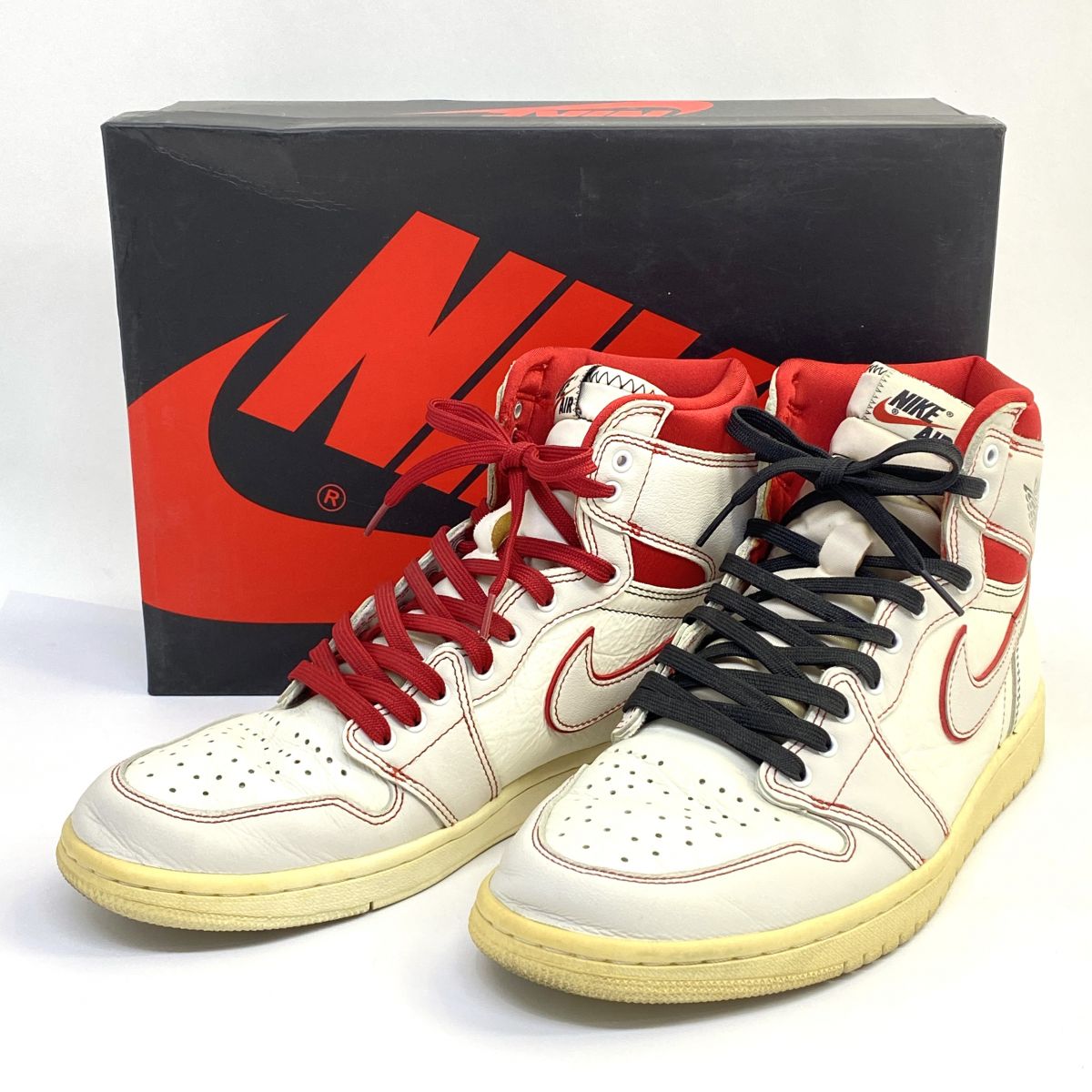 NIKE ナイキ AIR JORDAN 1 RETRO HIGH OG エアジョーダン レトロ 555088-160 US11 29cm 箱有 ※中古｜お宝ギターズ