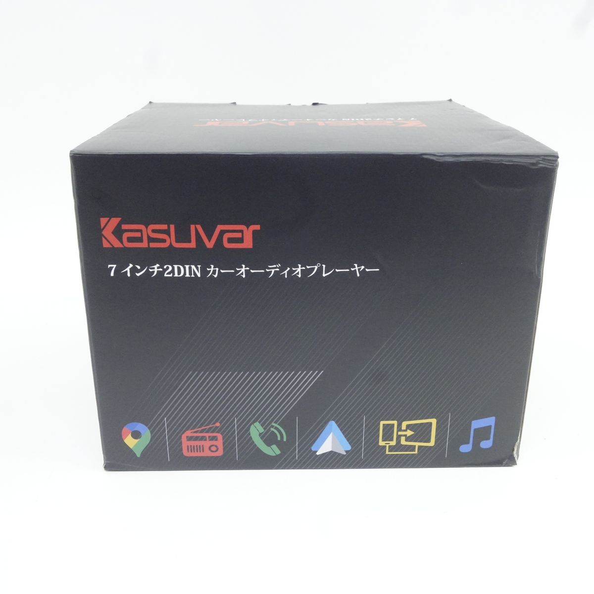 【未使用】KASUVAR KAR7D ディスプレイオーディオ 7インチ 2DIN DVD/CD カーオーディオ プレーヤー｜お宝ギターズ 9,490円