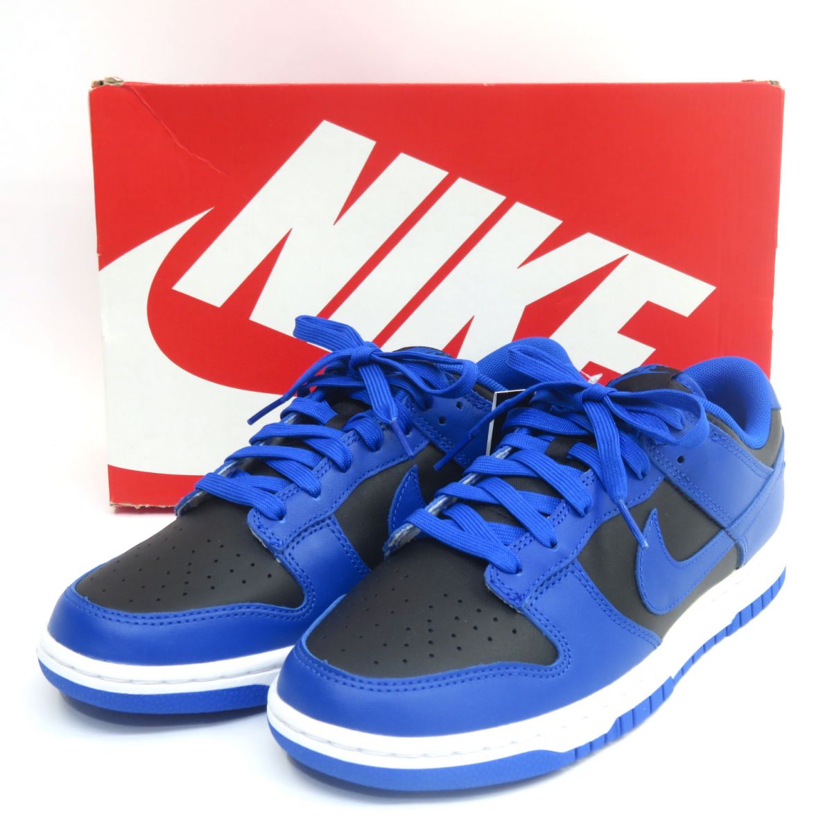 【未当て嵌める】NIKE ナイキ DUNK LOW RETRO ダンク 置き目 レトロ DD1391-001 US8.5/26.5糎 箱有