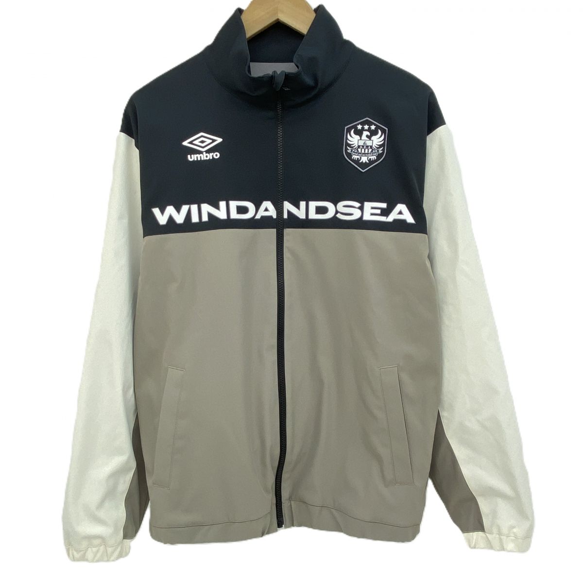 WIND AND SEA × UMBRO ウィンダンシー アンブロ ナイロントラックジャケット WDS-C-UMB-23-Q3-02 Lサイズ ※中古|お宝ギターズ