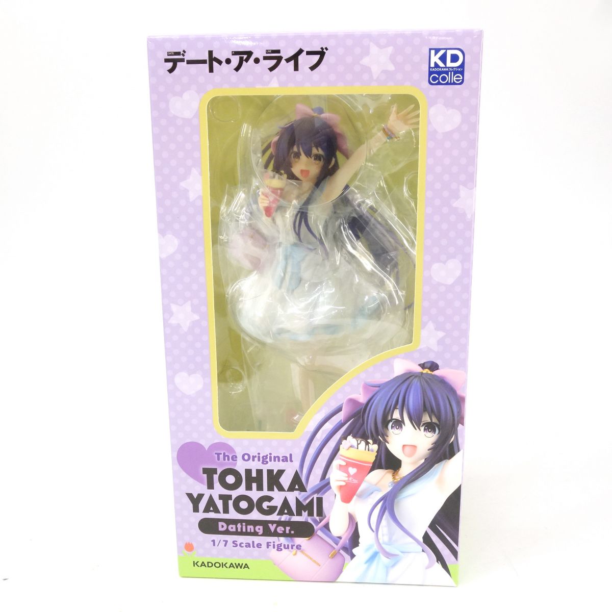 KDcolle 『デート・ア・ライブ』 原作版 夜刀神十香 デートver. 1/7スケール フィギュア ※中古
