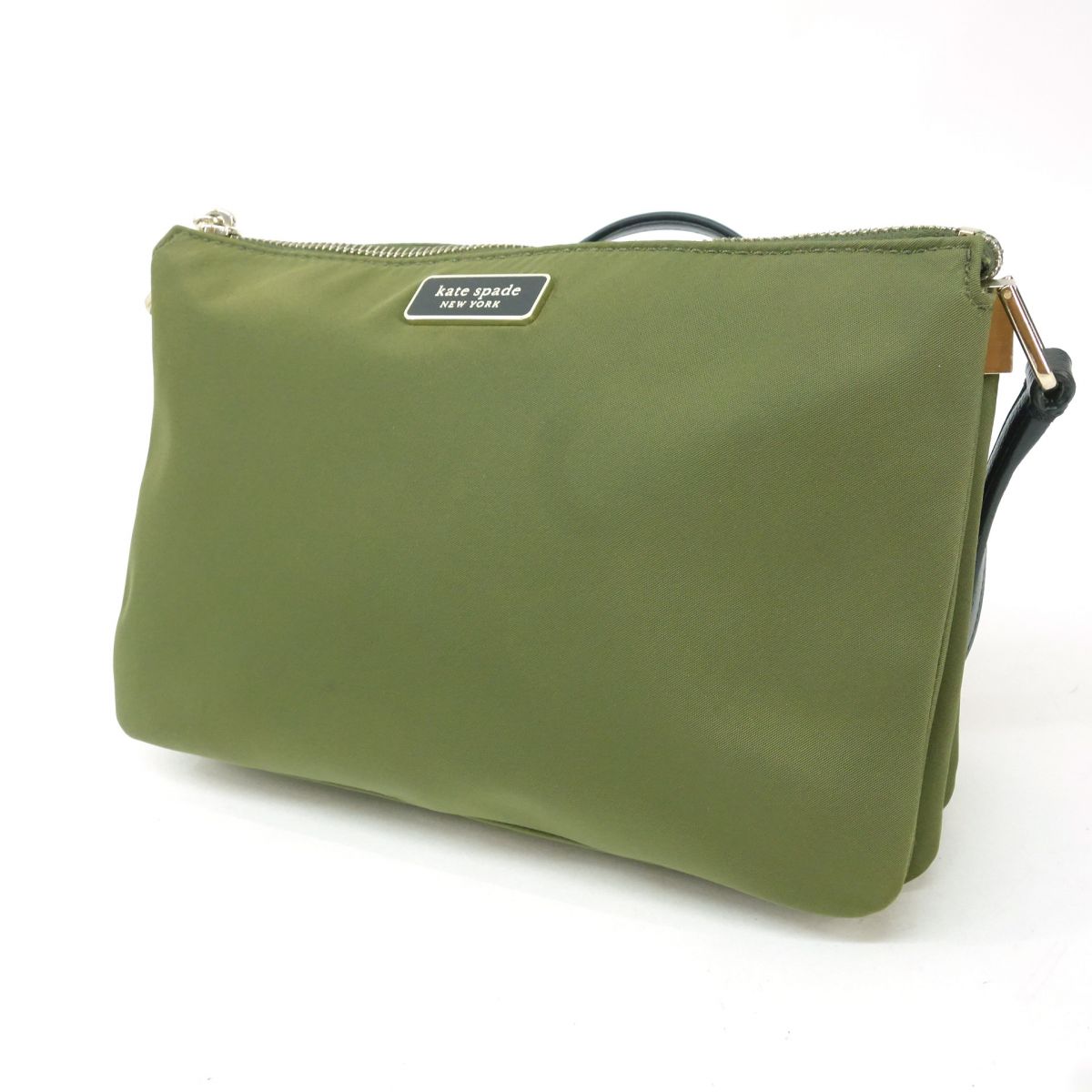 kate spade ケイトスペード ドーン トリプルガセット ショルダーバッグ WKRU5909 ※中古