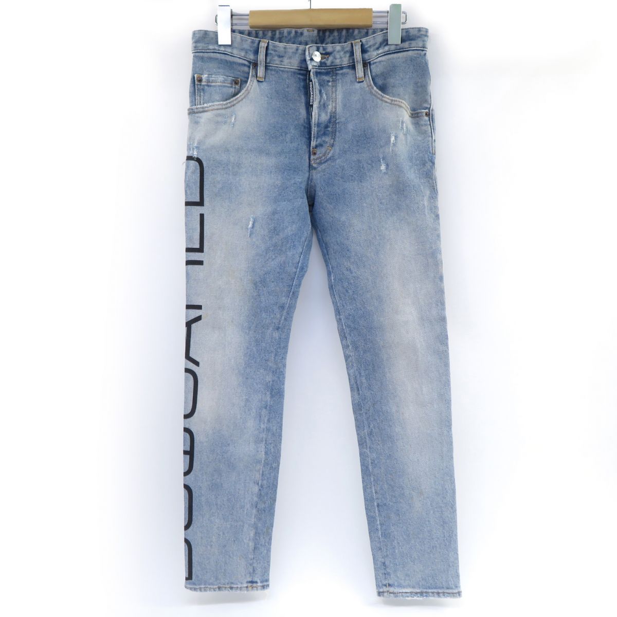 楽天市場】DSQUARED2 ディースクエアード ボタンフライジーンズ SKATER