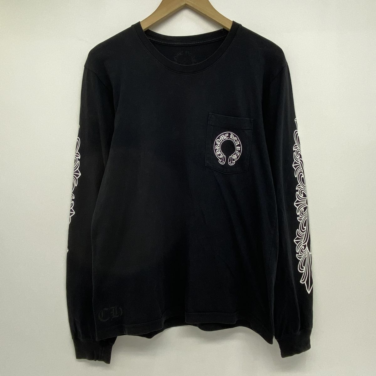 楽天市場】CHROME HEARTS クロムハーツ33 HORSESHOE LOGO LONG SLEEVE