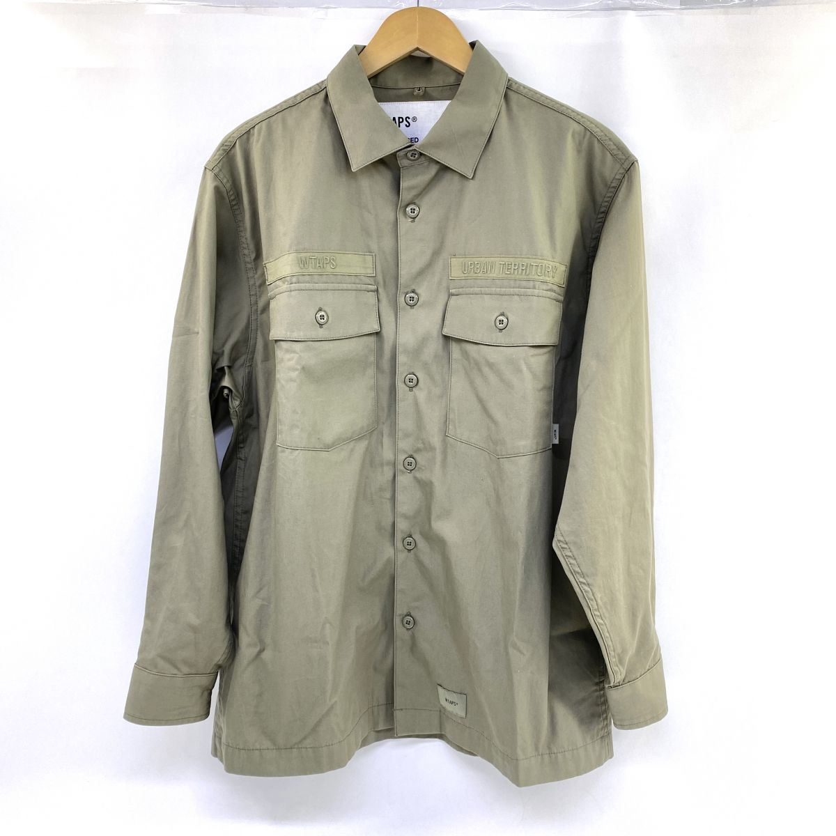 楽天市場】WTAPS 24aw LEAGUE/LS/COTTON.TWILL SIZE-3 242TQDT-SHM03