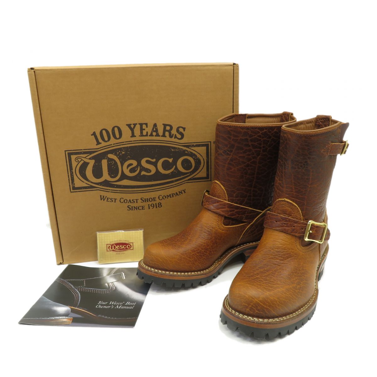 送料無料でお届けします WESCO ウエスコ CUSTOM BOSS エンジニアブーツ