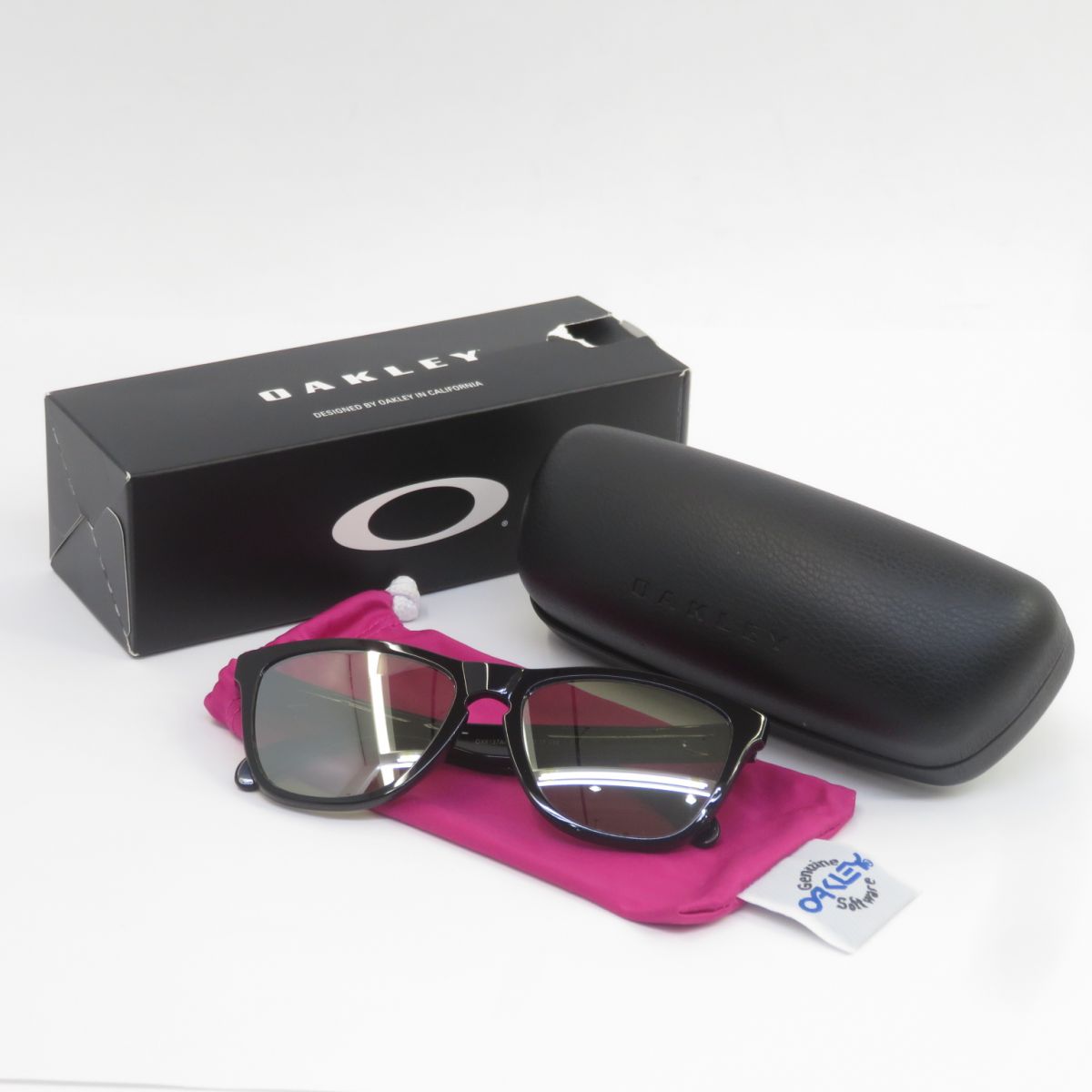 OAKLAY オークリー FROGSKINS RX フロッグスキン OX8137A-0155 サングラス　※中古