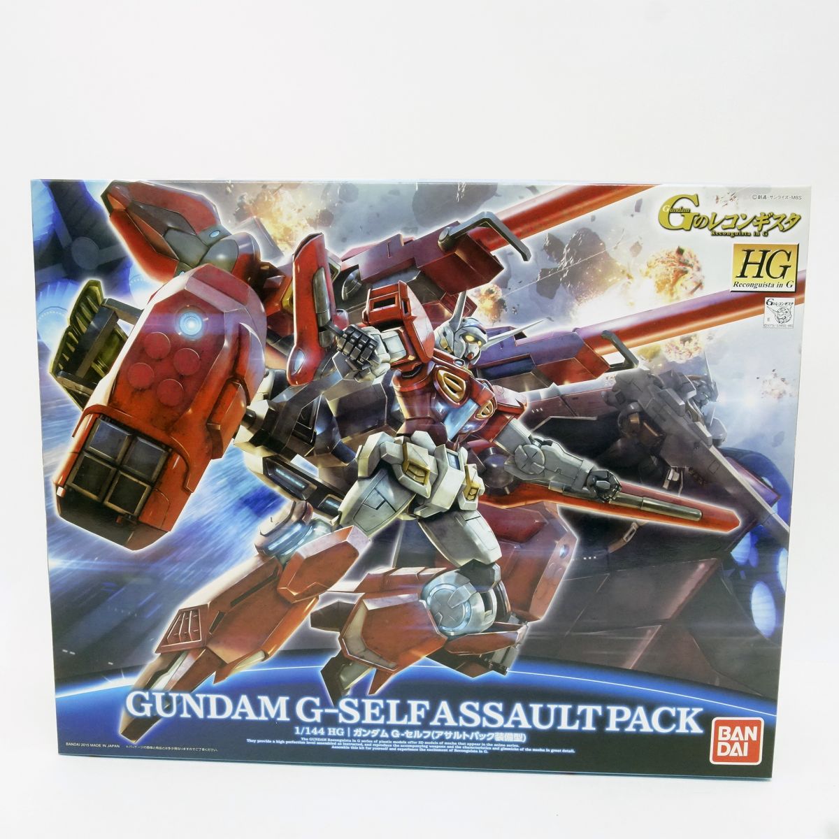 【未組立】バンダイ HG 1/144 ガンダムGのレコンギスタ ガンダム G-セルフ(アサルトパック装備型) プラモデル ※内袋未開封画像